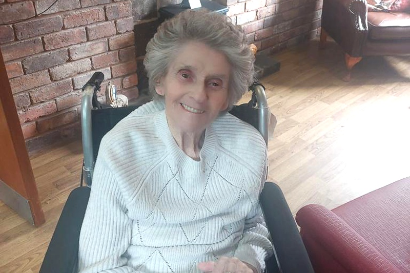 Hairdressing Day at Hollybank Residential Care Home, Shotton