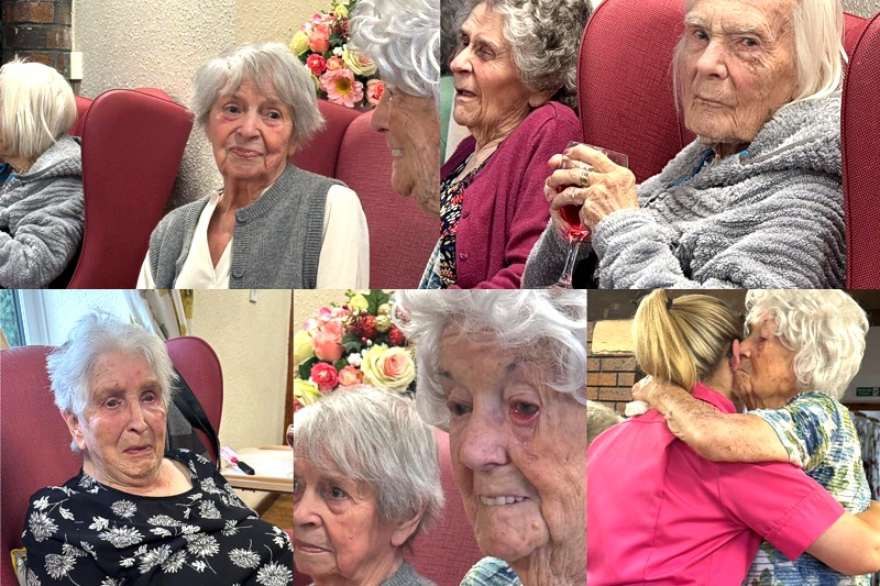 Singalong at Hollybank Residential Care Home, Shotton