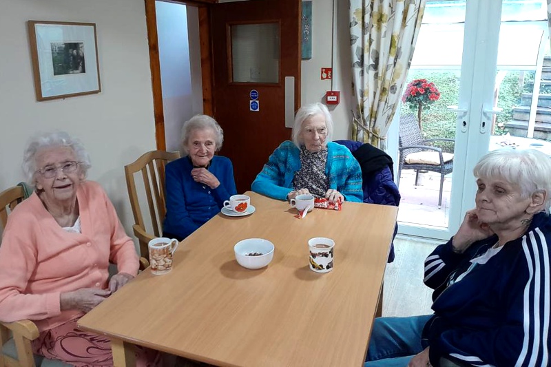 Remembrance Sunday Hollybank Residential Care Home, Shotton