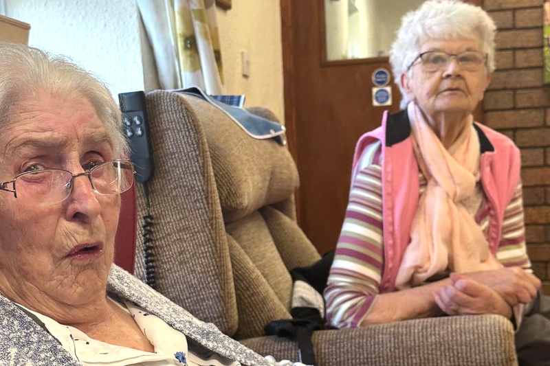 Singalong Session at Hollybank Residential Care Home, Shotton