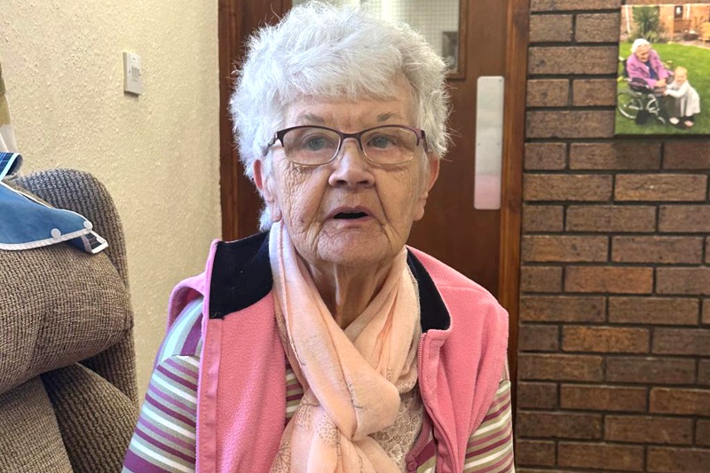 Singalong Session at Hollybank Residential Care Home, Shotton